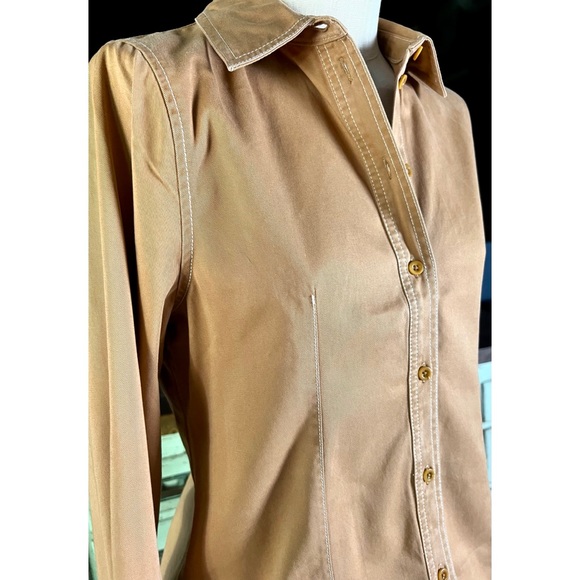 Madewell Darted Buttonup Shirt 8 - Picture 5 of 12